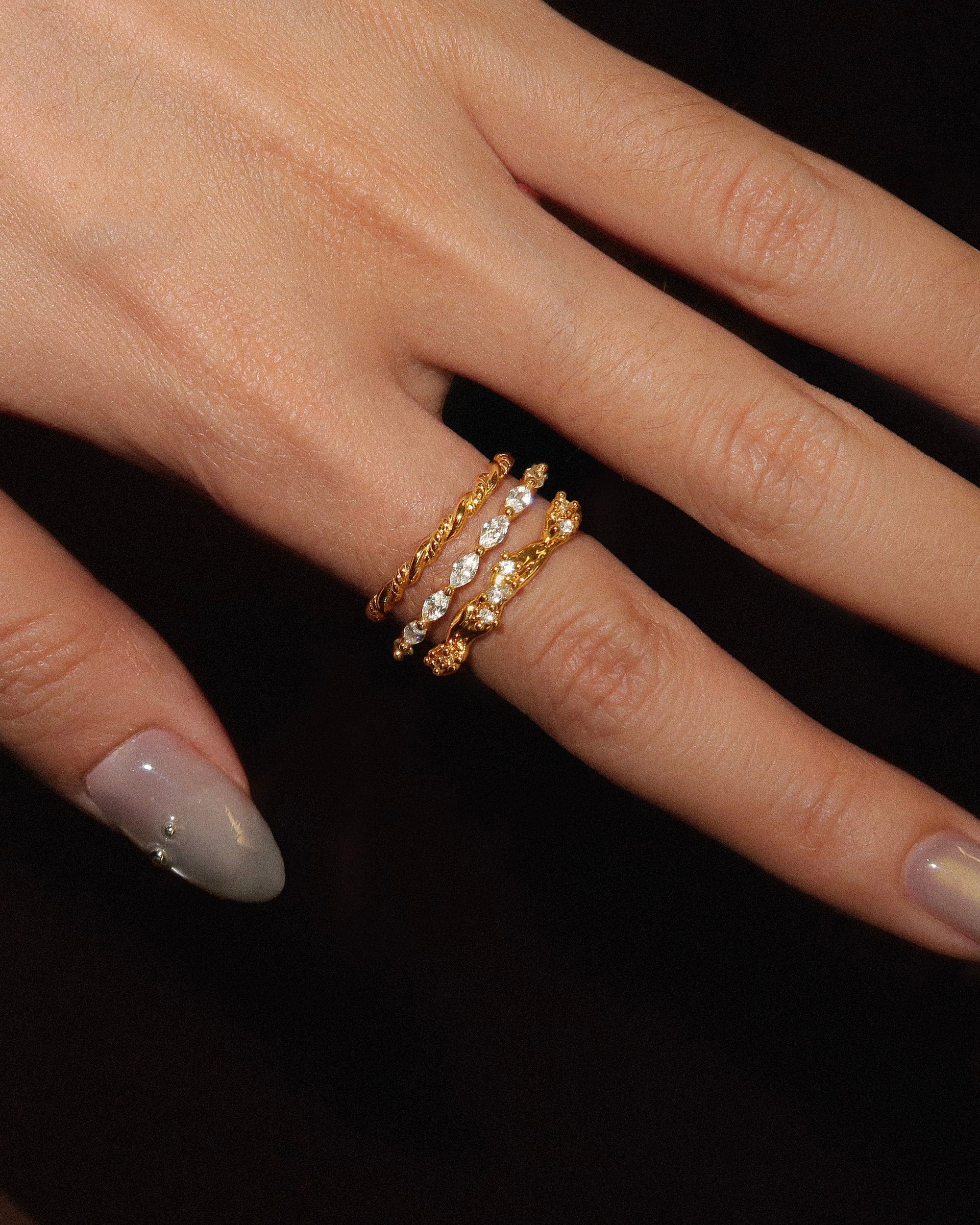 Navette Ring