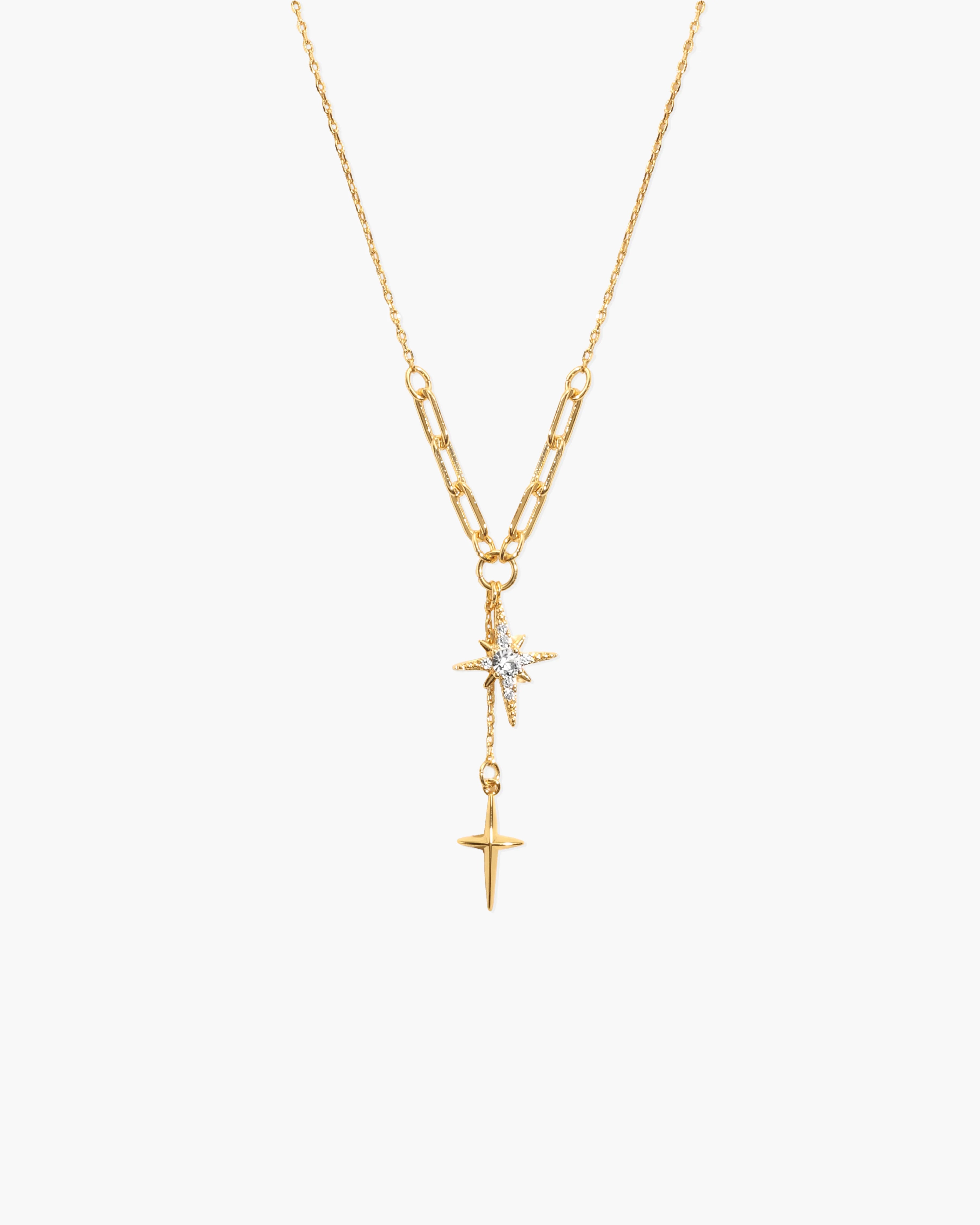 Mélisa Stern Kreuz Kette