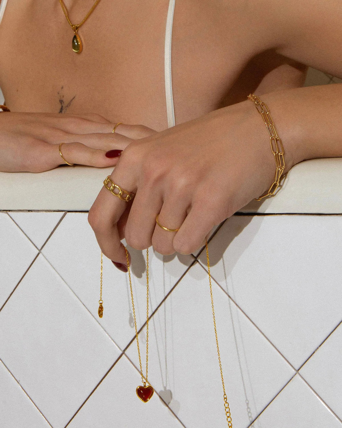 Pauline Paperclip Bracelet