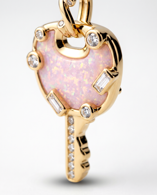 Clé Charm von Veyra Paris - Detailaufnahme