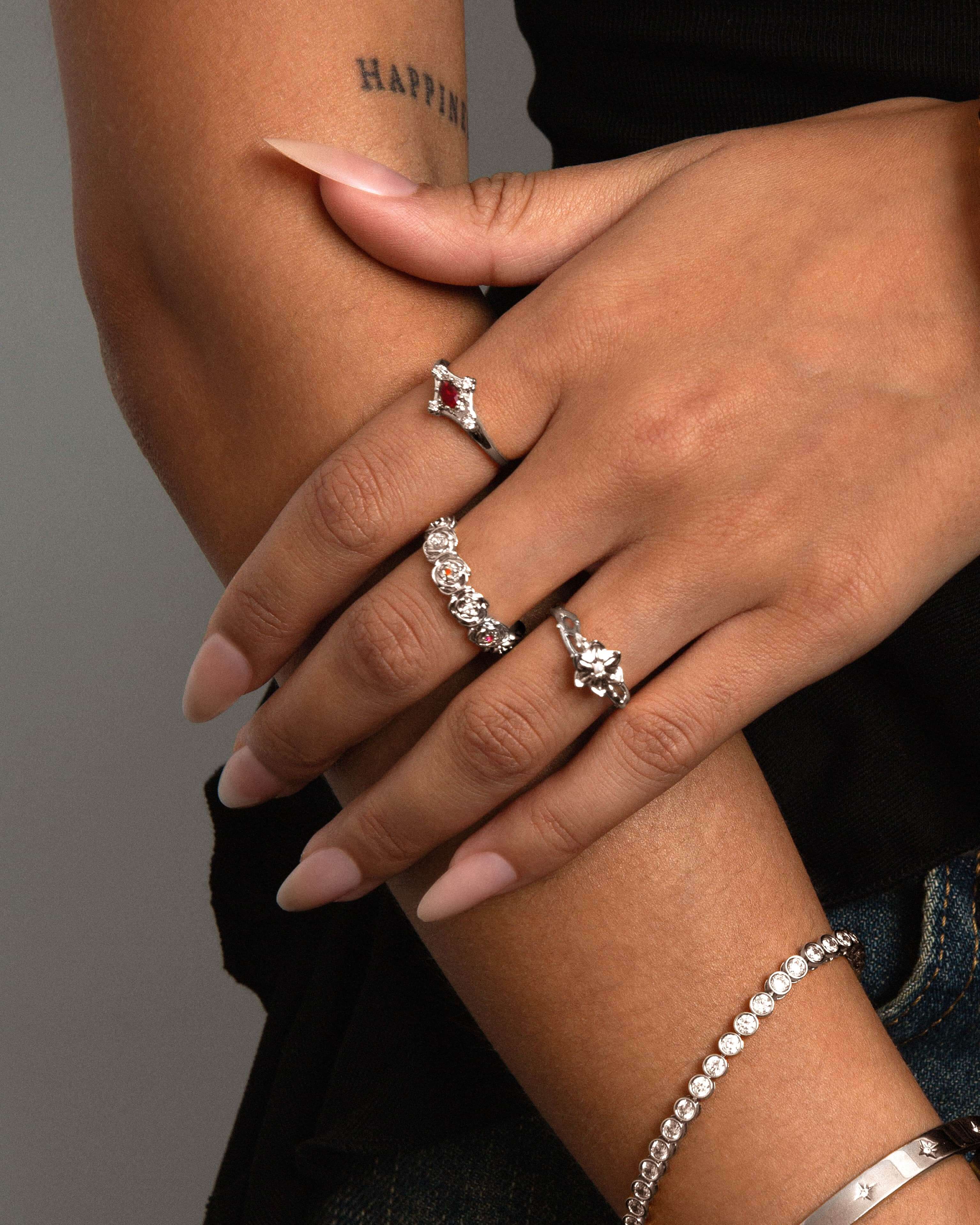 Capucine Blüten Ring