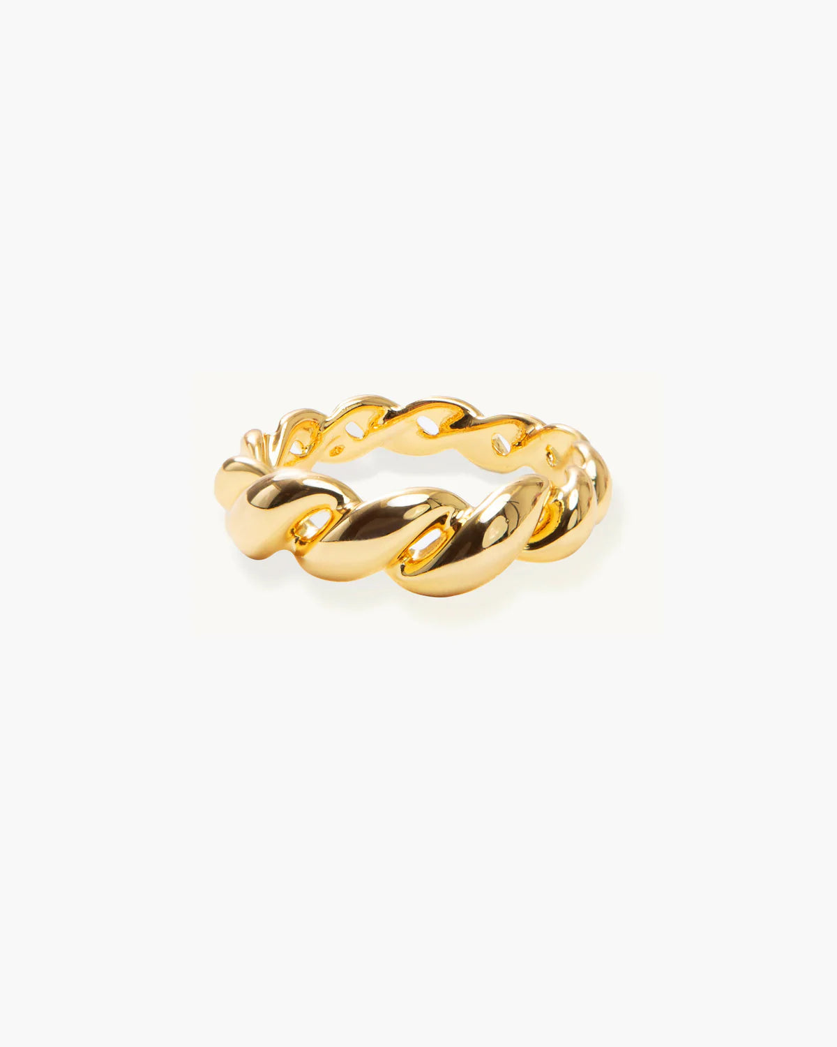 Croissant Twist Ring