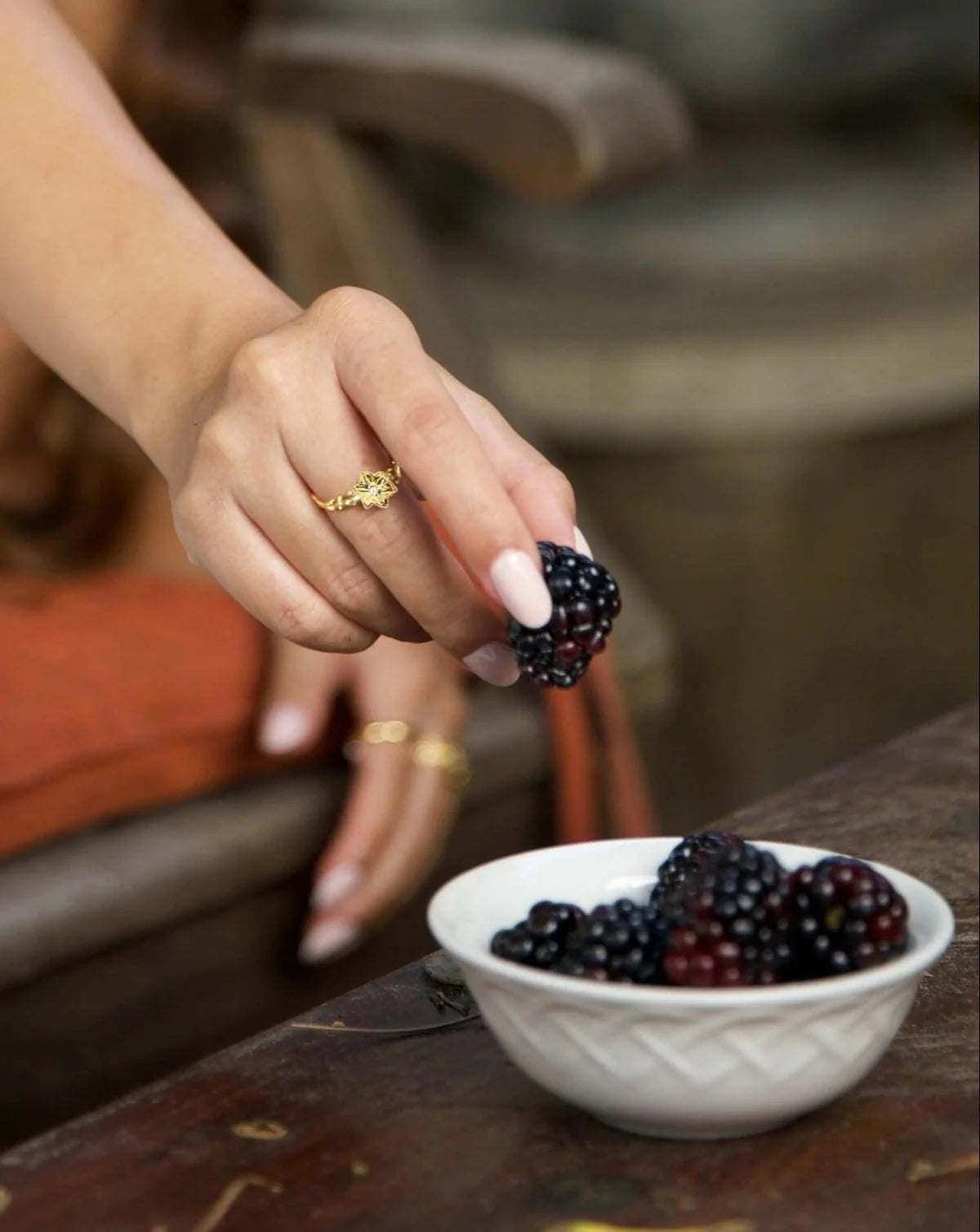 Capucine Blüten Ring